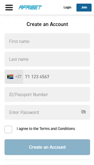 Sign Up Page