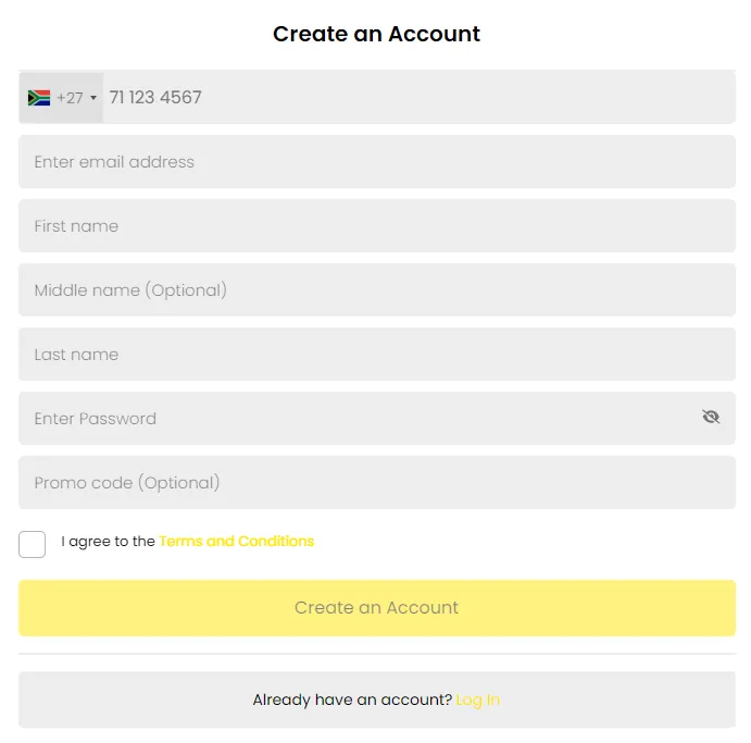 Bettabets reg form